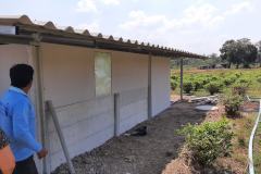 Bodhicitta Meditation Retreat Centre - utility building nearly finished