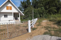 Bodhicitta Meditation Retreat Centre - guest house fence and gate