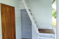 Bodhicitta Meditation Retreat Centre - Stairs to loft in guest house